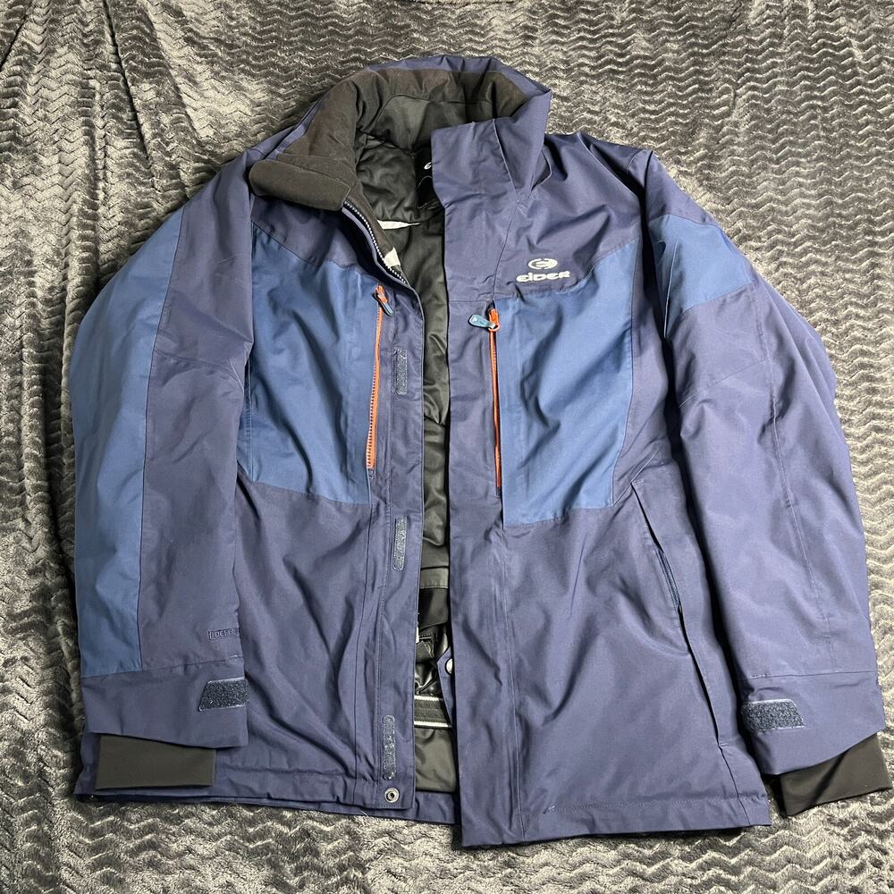 Eider Men's Ski Skiing Jacket Blue Size L